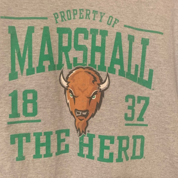 Marshall Thundering Herd Tee Size L - Picture 3 of 8
